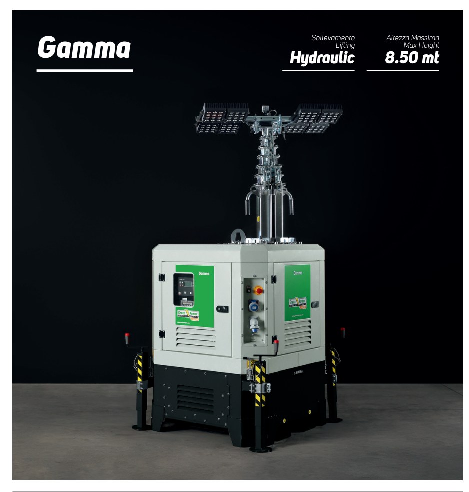 Gamma – компактна осветителна кула
