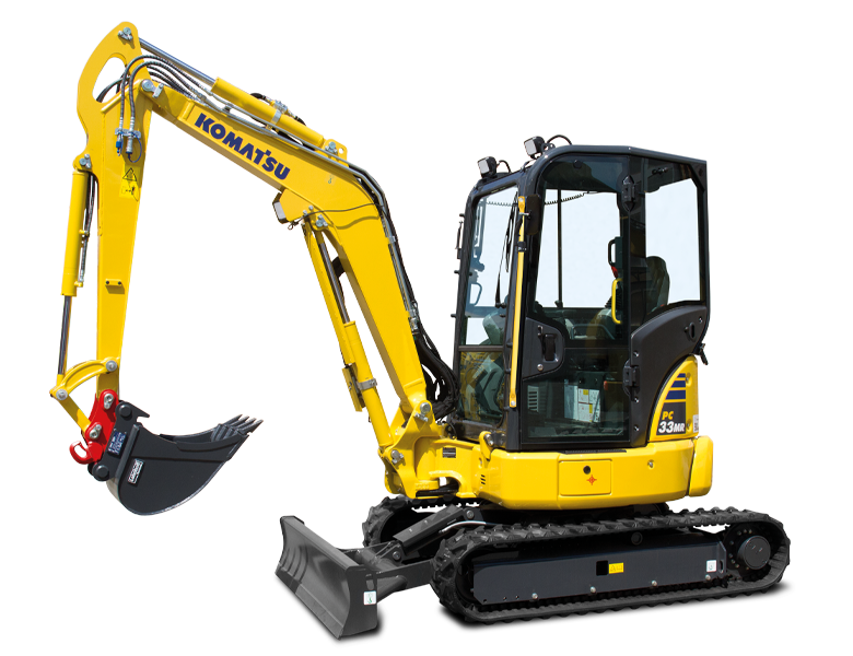 Komatsu PC33MR-5 – минибагер